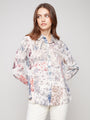 Charlie B Blouse C4252 Jacobean