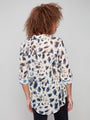 Charlie B Blouse C4308 Animal Print