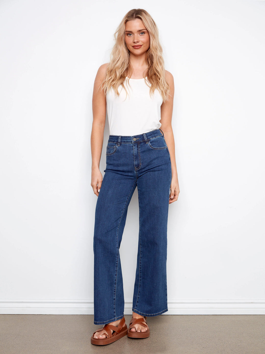 Charlie B Chloe Wide Leg  C5630J-431A Indigo