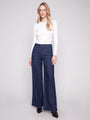 Charlie B Wide Leg Pant C5659 Blue Black