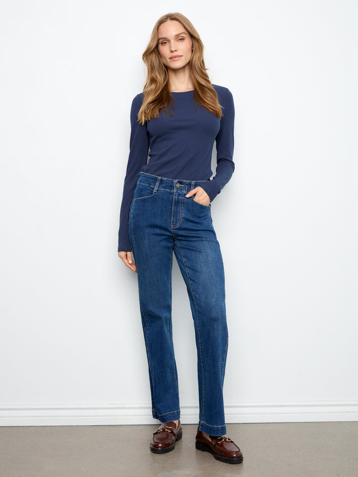 Charlie B Jean C5800-431A Washed Indigo
