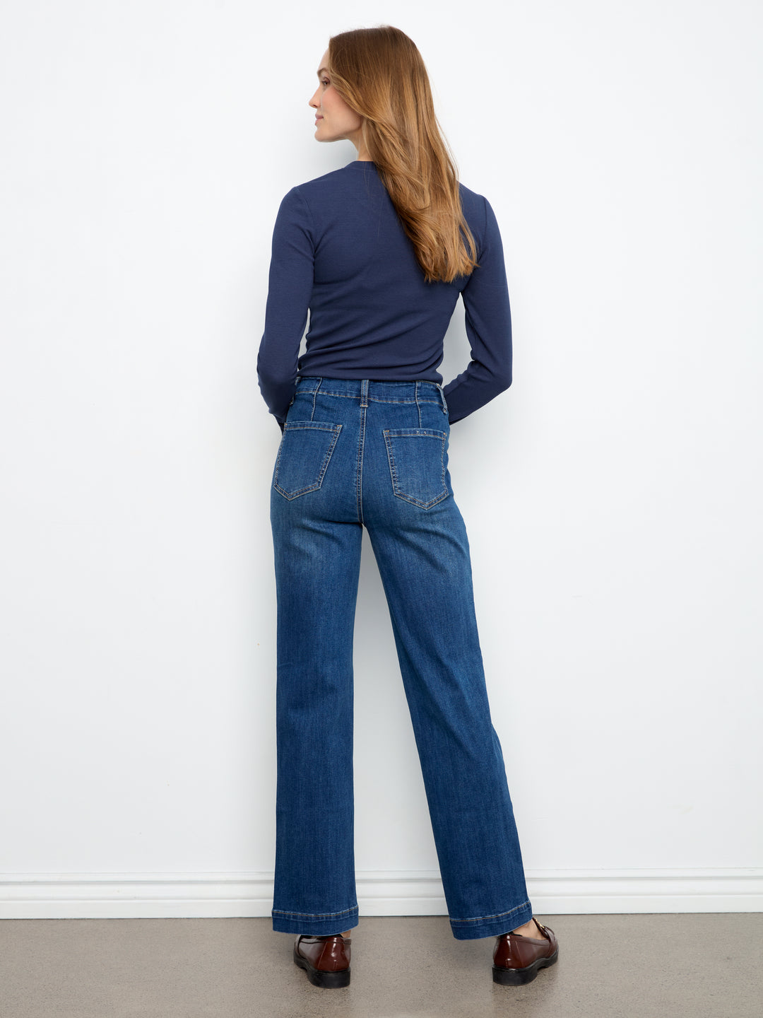 Charlie B Jean C5800-431A Washed Indigo