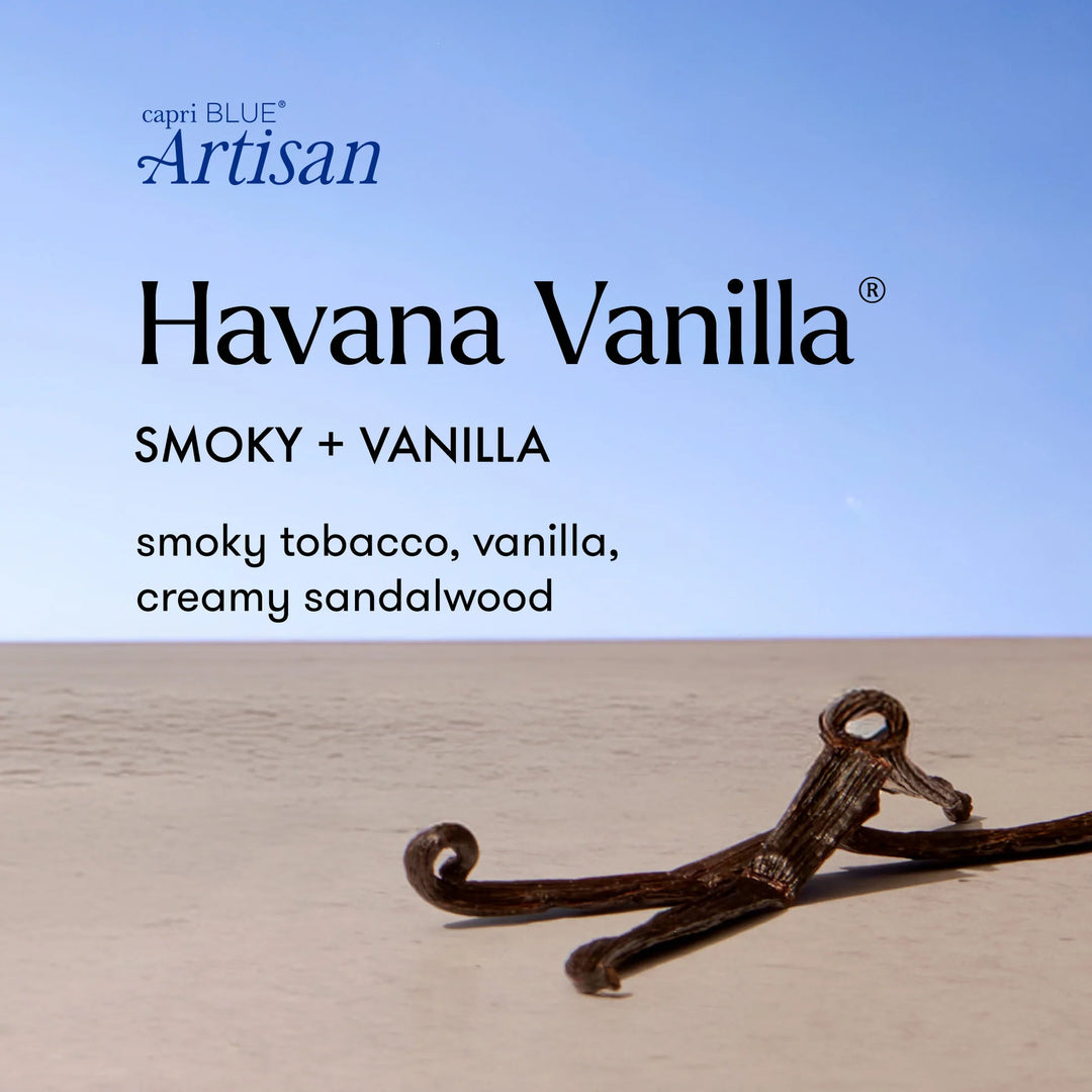 Capri Blue Artisan Luce d'Amalfi Candle  -  Havana Vanilla