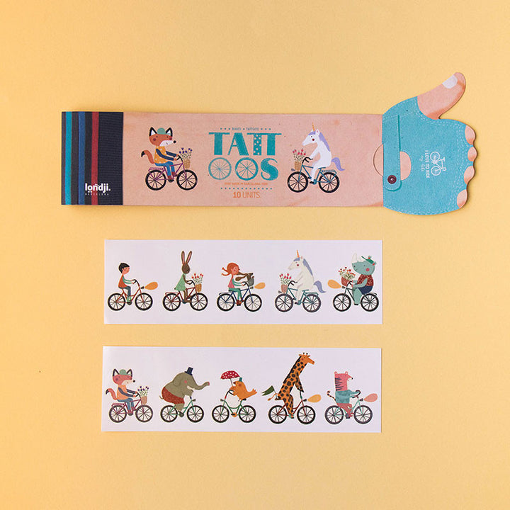 Londji Bikes Temporarty Tattoos  CC020