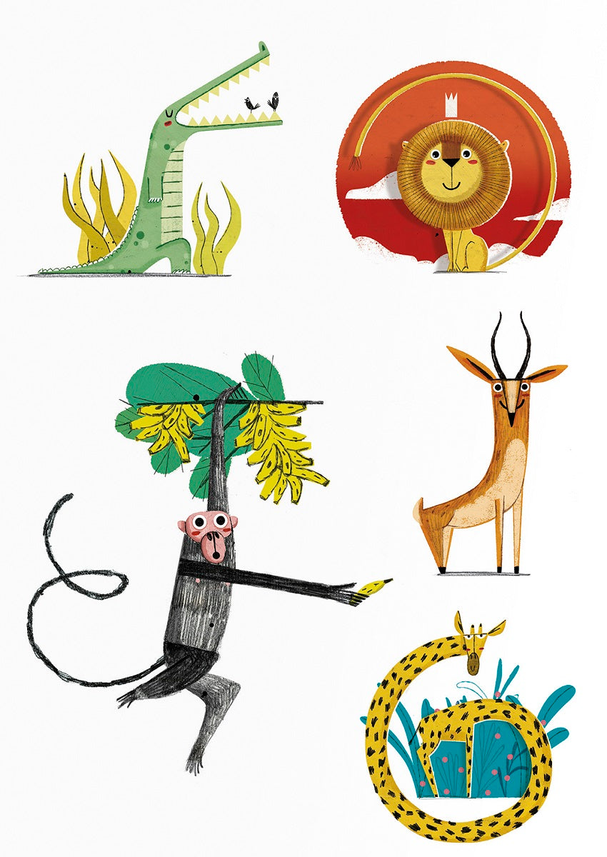 Londji Jungle Temporarty Tattoos  CC071