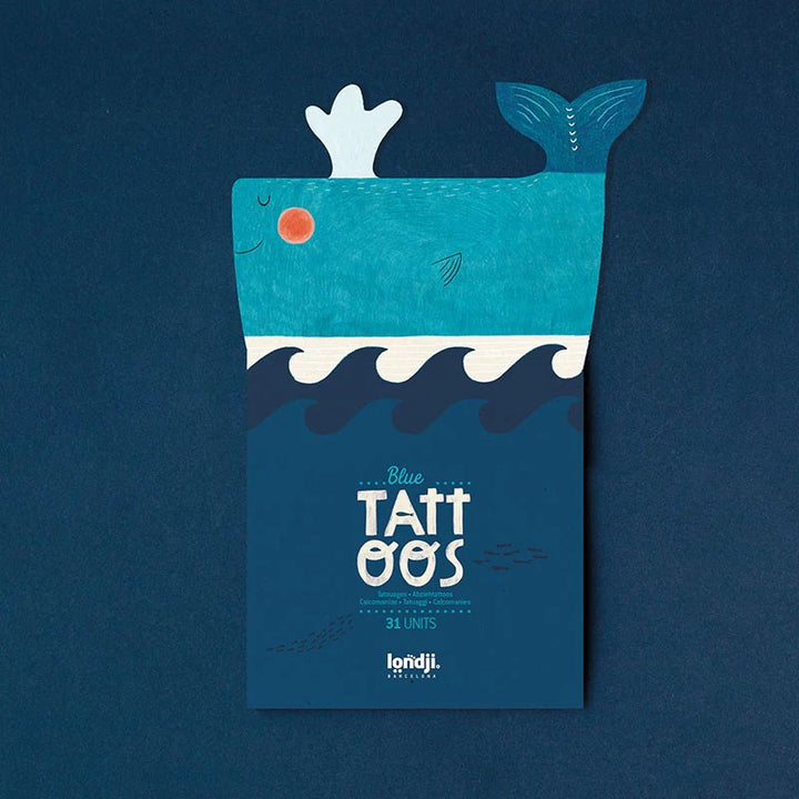Londji Blue Tattoos   CC076S06