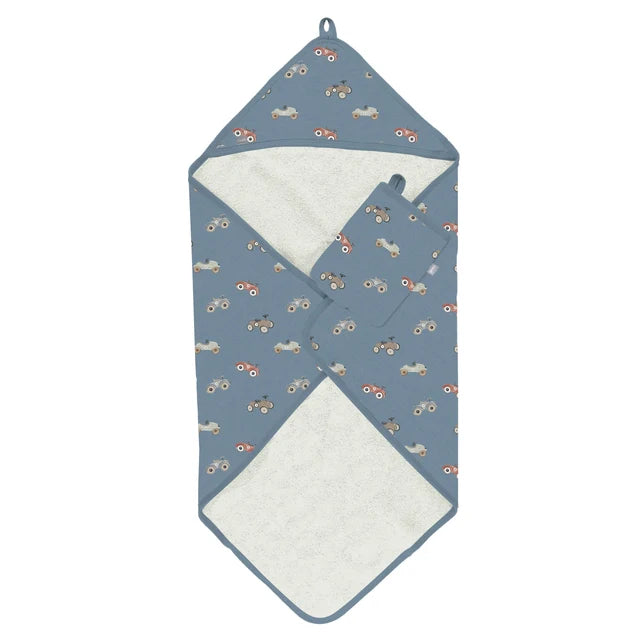 Coccoli Hooded Towel and Glove Set  WT6111