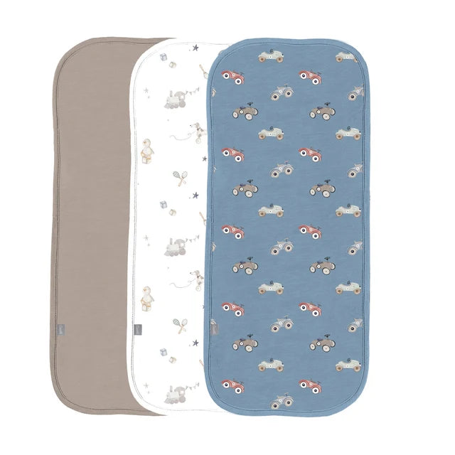 Coccoli Modal Burp Cloth 3 Pack   XM6111  Cars