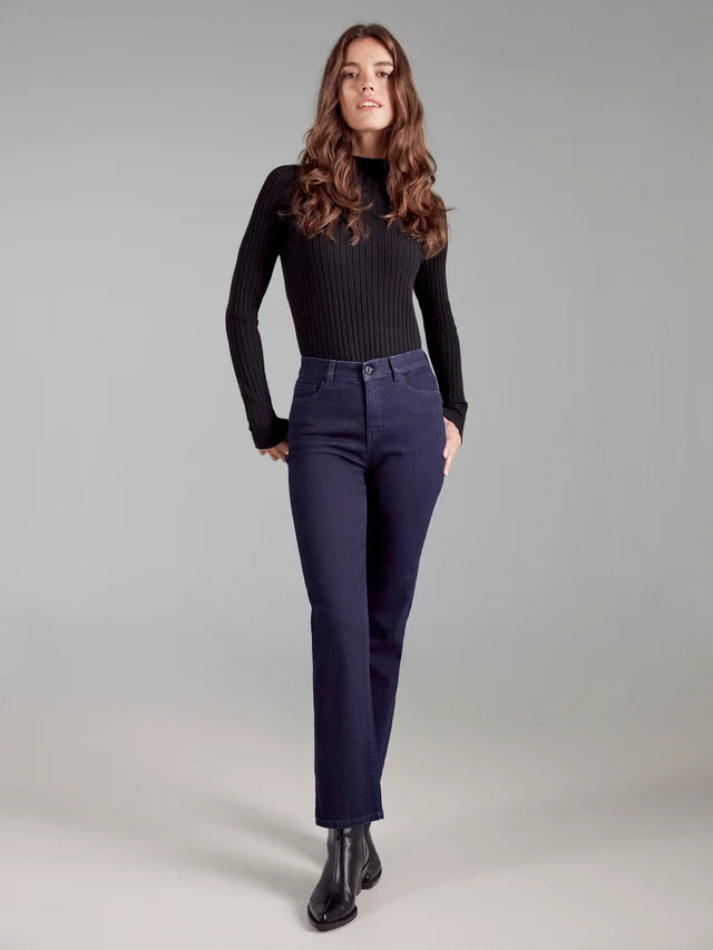 Charlie B Basic Ribbed Knit Mock Neck Sweater  C2754RP-001  Black