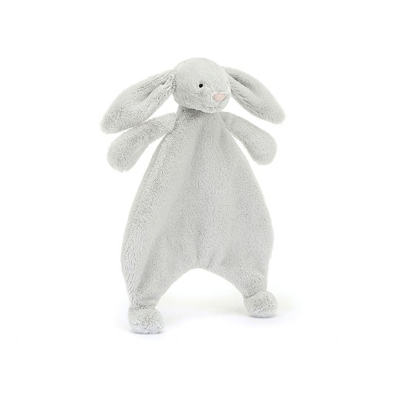 Jellycat Bashful Grey Bunny Comforter  CMF4BS