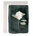 E. Frances Card CO162 White Flowers