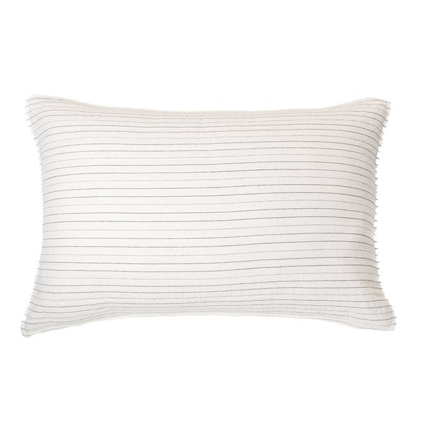 Brunelli Corey Ivory Quilt with Stripes