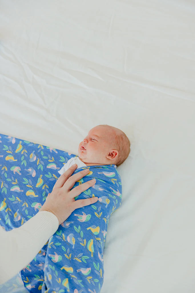 Copper Pearl Swaddle Blanket  Birdie  X003H650EL *