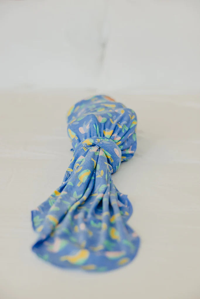 Copper Pearl Swaddle Blanket  Birdie  X003H650EL *