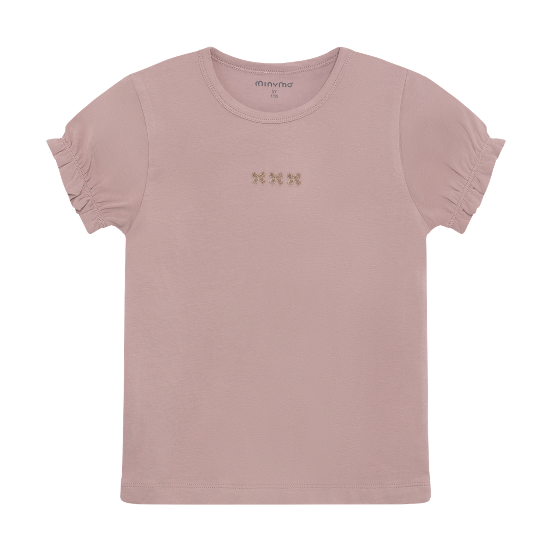 Minymo Girls Short Sleeve Tee   124470-6510