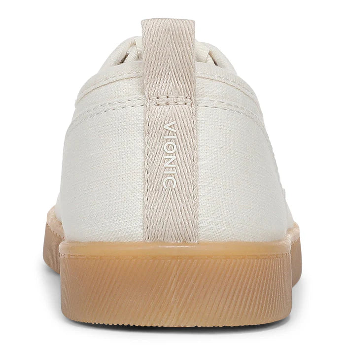 Vionic CyanSlip-On Canvas Sneaker  -  Ivory Gum