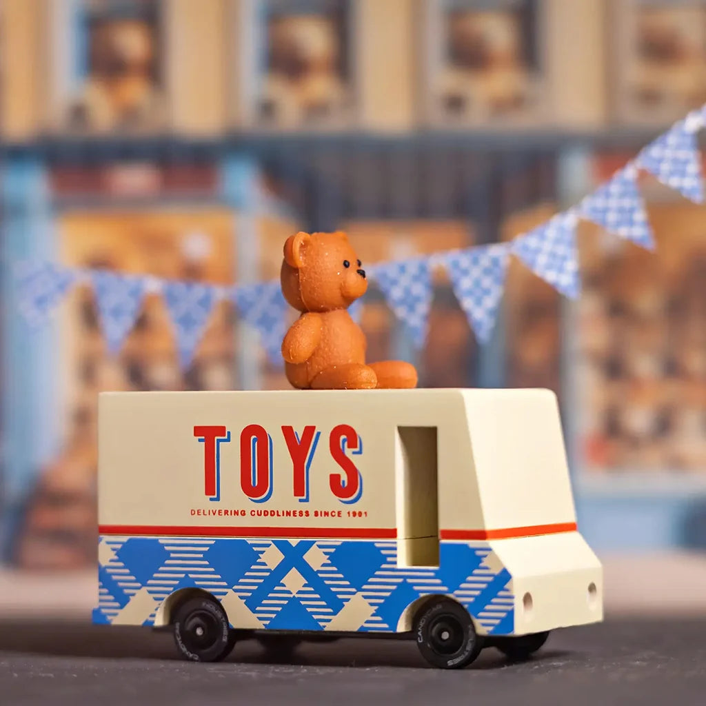 Candylab Candyvan Teddy Bear Van   F869