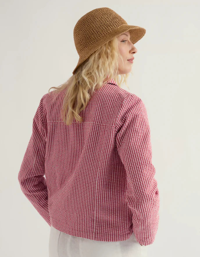 Seasalt Carnon Downs Jacket Scarlet