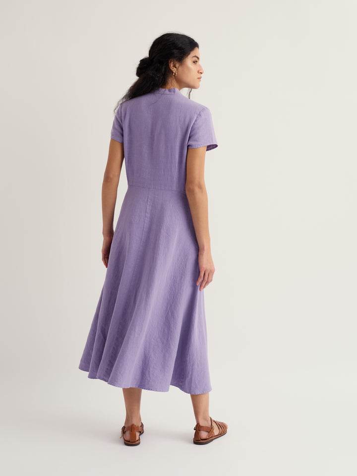 Seasalt Carved Wood Dress Bellflower