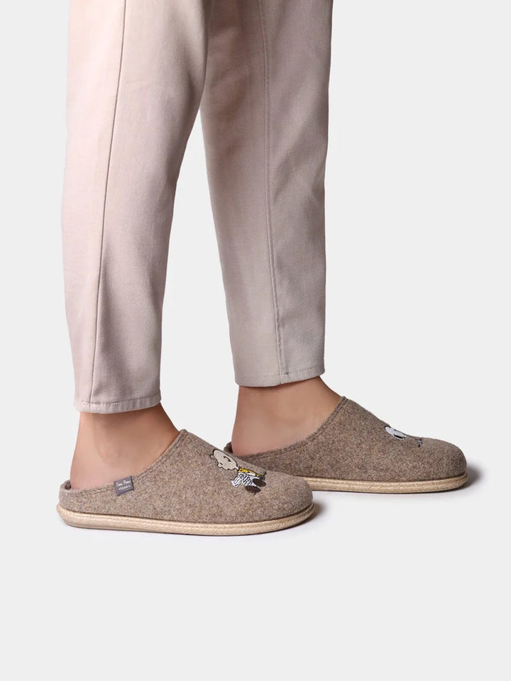 Toni Pons Charlie Slipper Taupe