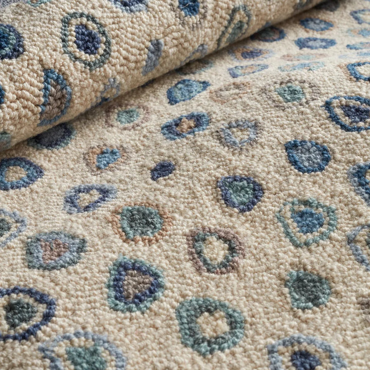 Cat's Paw Mineral Micro Hooked Wool Rug