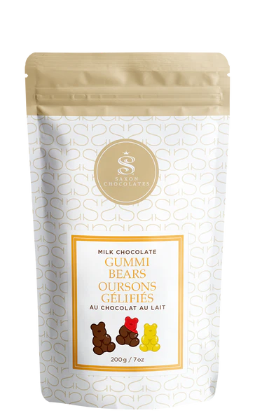 Saxon Milk Chocolate Gummi Bears