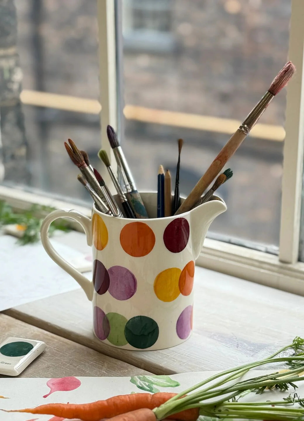 Emma Bridgewater Medium Straight Jug - Palette