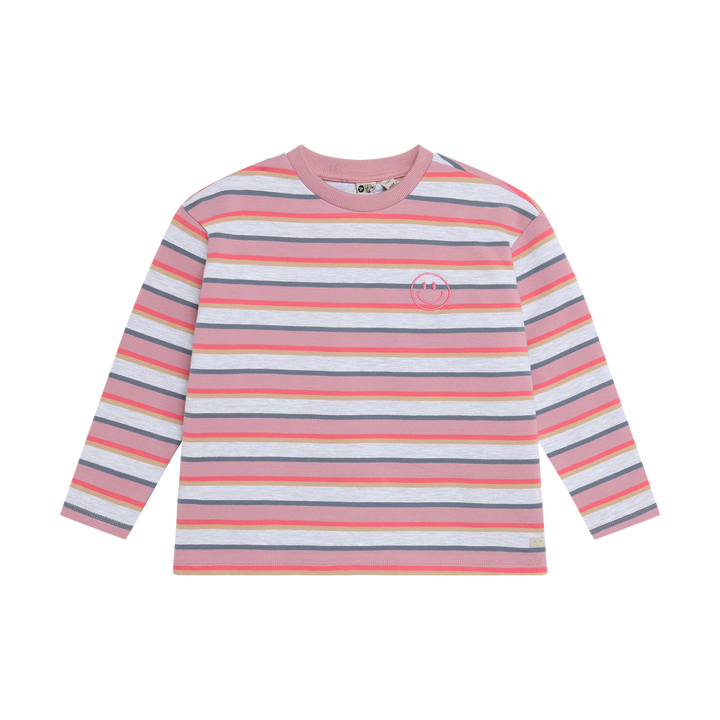 Daily Seven Girls Striped Long Sleeve Tee   930474-6008
