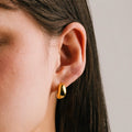 Lovers Tempo Crest Dome Earring