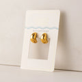 Lovers Tempo Crest Dome Earring