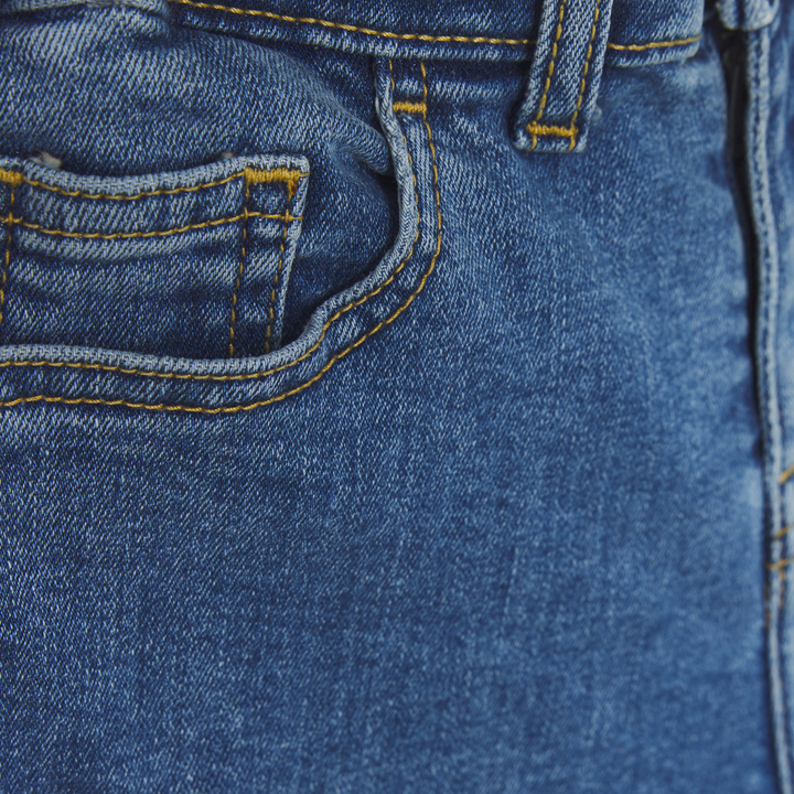 Creamie Girls Denim Bermuda Style Shorts   823155-7770