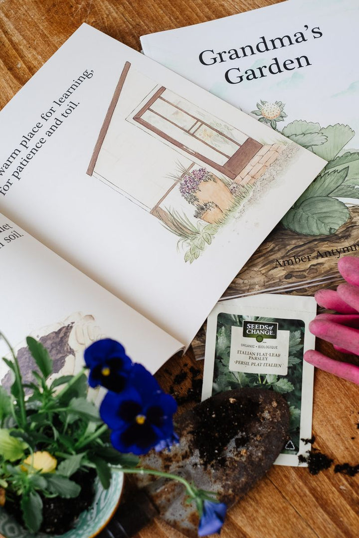 Grandma's Garden by Amber Antymniuk
