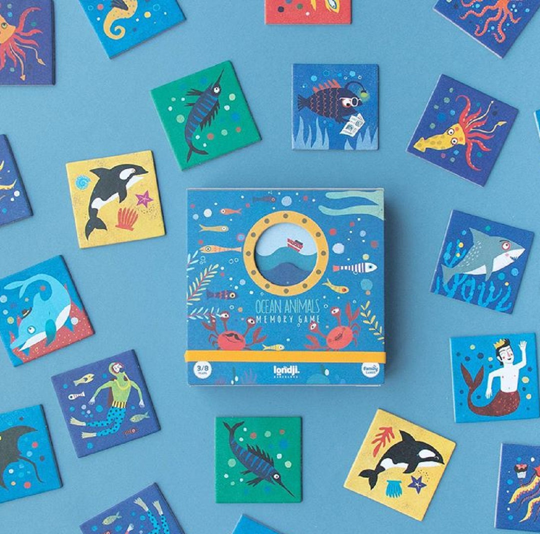 Londji Memory Game Ocean Animals  DI006U