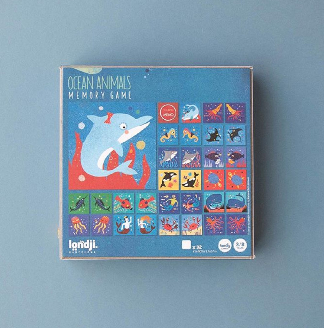 Londji Memory Game Ocean Animals  DI006U