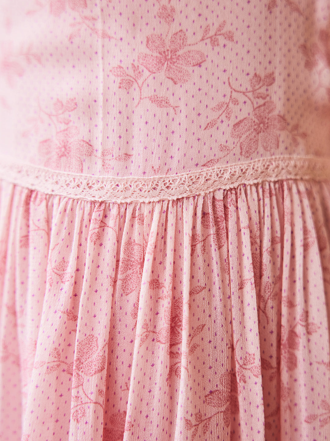 April Cornell Girls Aimee Dress  -  Pink *