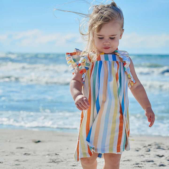 Magnetic Me Girls Flutter Sleeve Dress  MS600323