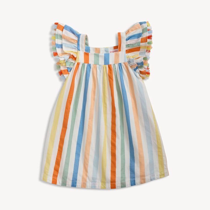 Magnetic Me Girls Flutter Sleeve Dress  MS600323