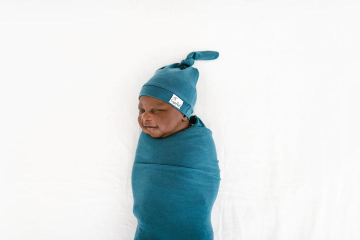 Copper Pearl Swaddle Blanket  Steel  X002GT4193 *