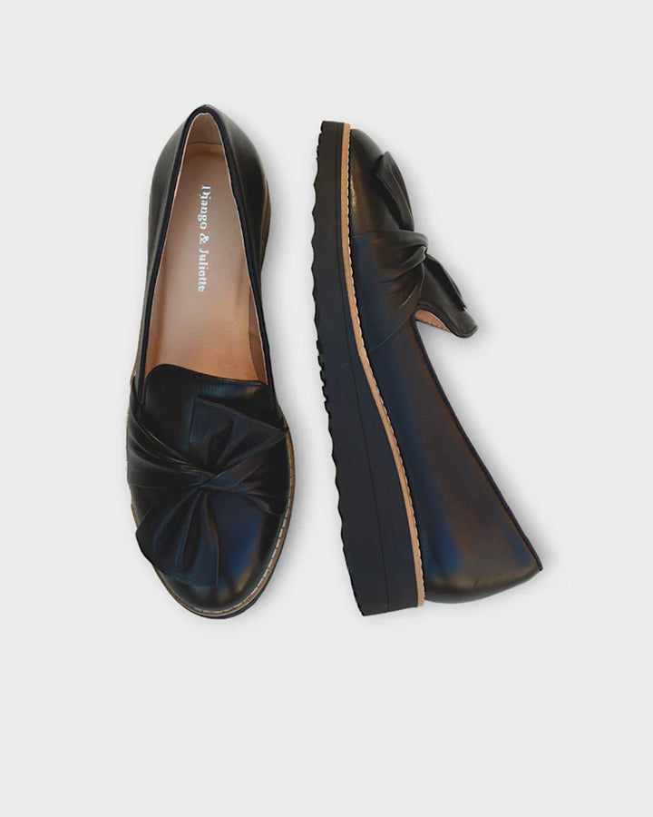 Django & Juliette Oclem Black Leather