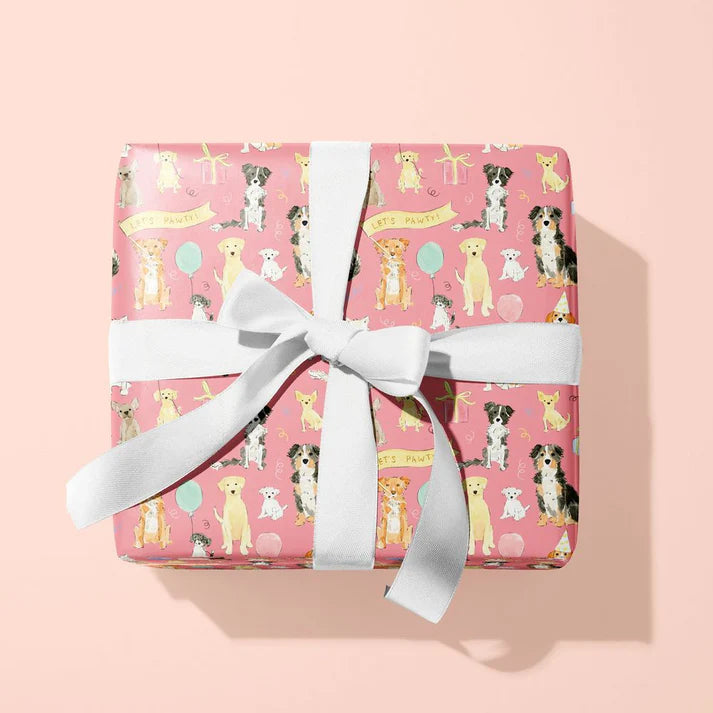 Almedia Dog Pawty Gift Wrap
