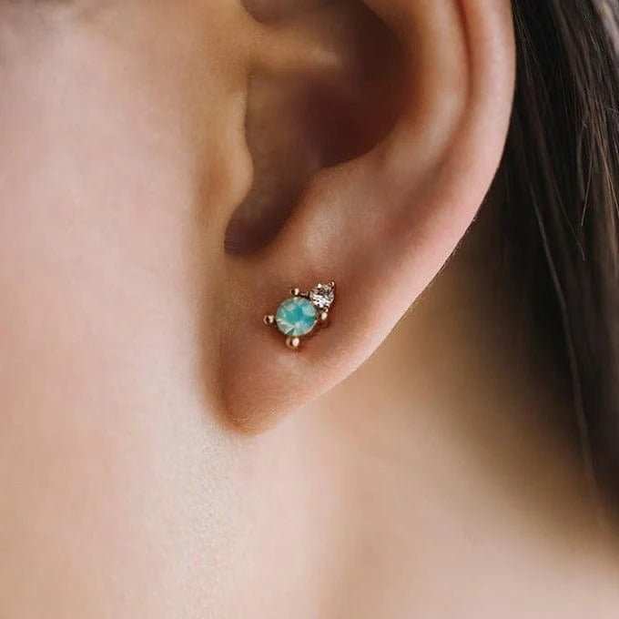 Lovers Tempo Dolce Stud-Pacific Opal