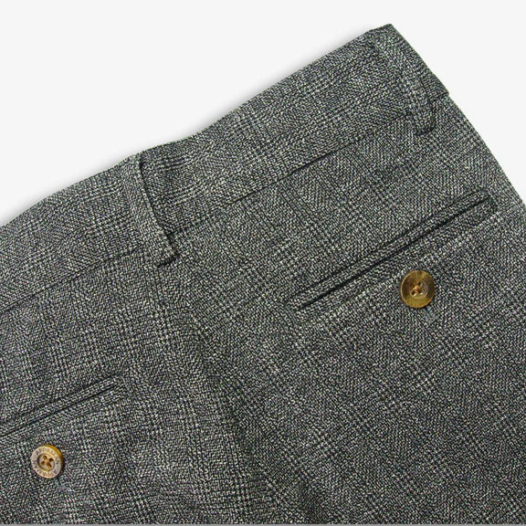 Appaman Stretchy Suit Pants  ESSUP3  Noir Micro Plaid *