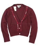 Eliane Et Lena Girls Halifax Cardigan - Porto**
