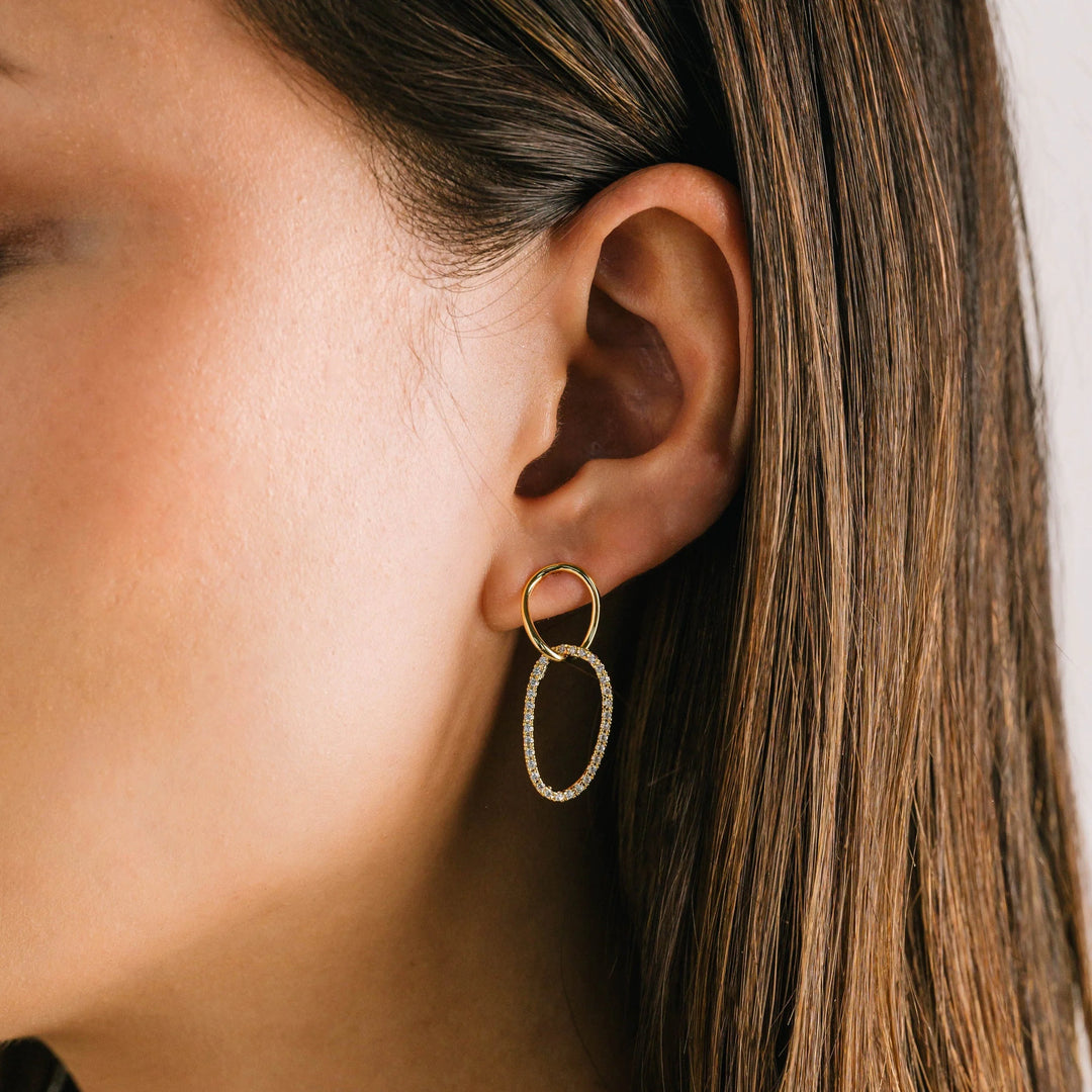 Lovers Tempo Encore Silver Drop Earring*