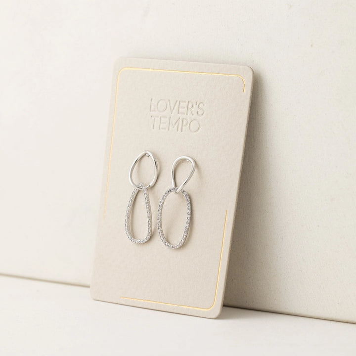 Lovers Tempo Encore Silver Drop Earring*