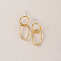 Lovers Tempo Encore Pave Gold Earring