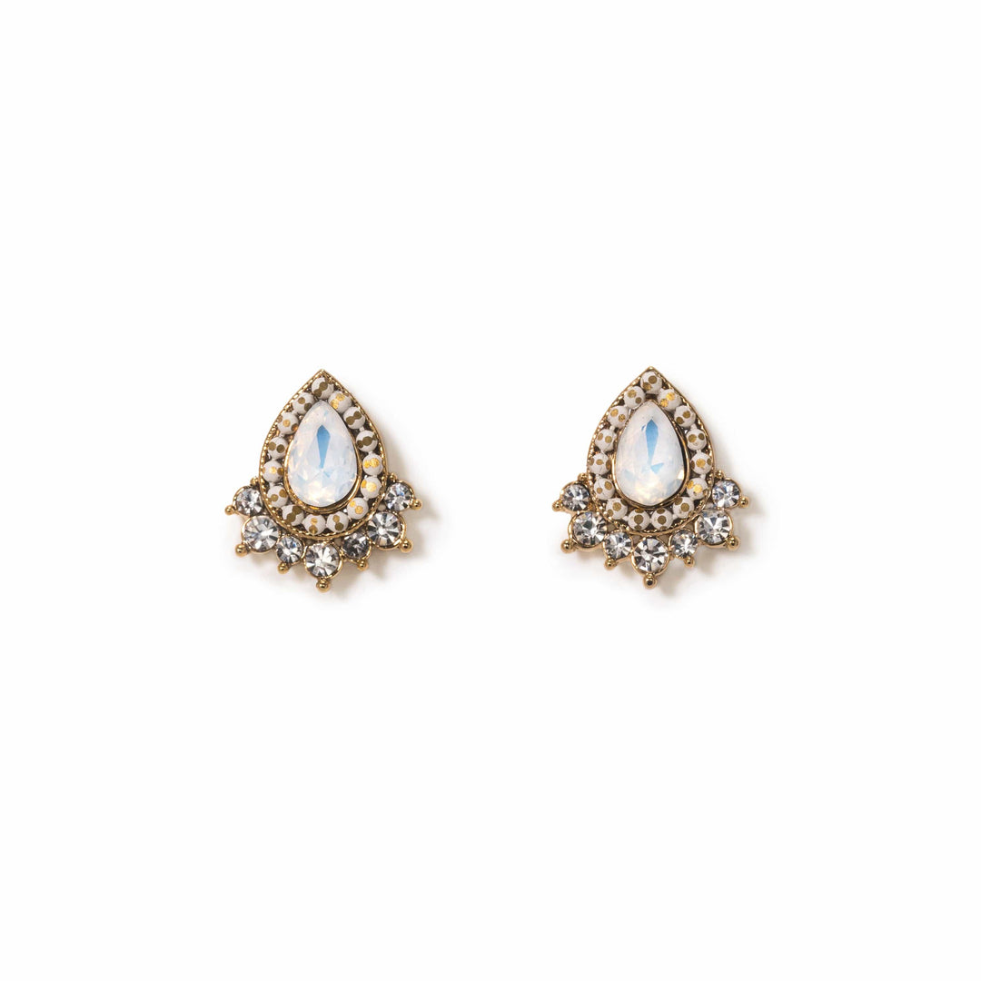 Lover's Tempo Ever Stud Earring White Opal