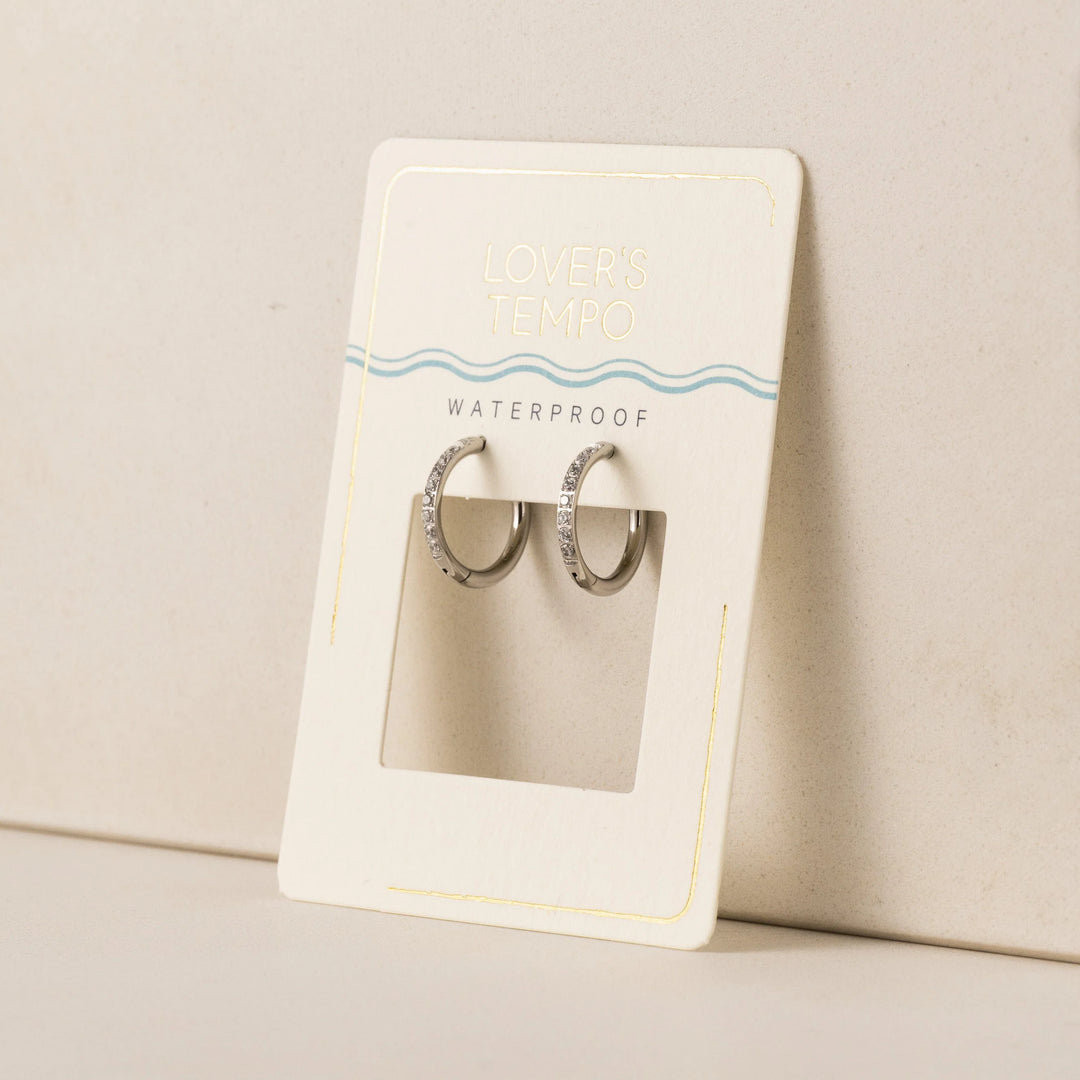 Lover's Tempo Evie 15mm Hoop Silver