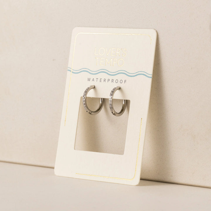 Lover's Tempo Evie 15mm Hoop Silver