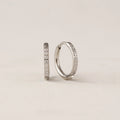 Lover's Tempo Evie 15mm Hoop Silver